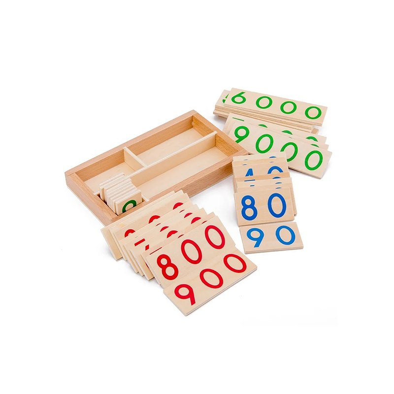 Montessori numeracy modulär träset