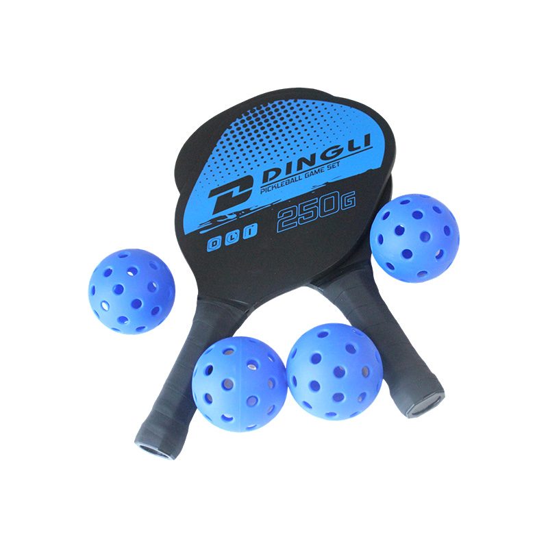 Pro-Grade Pickleball Set med halkfria handtag