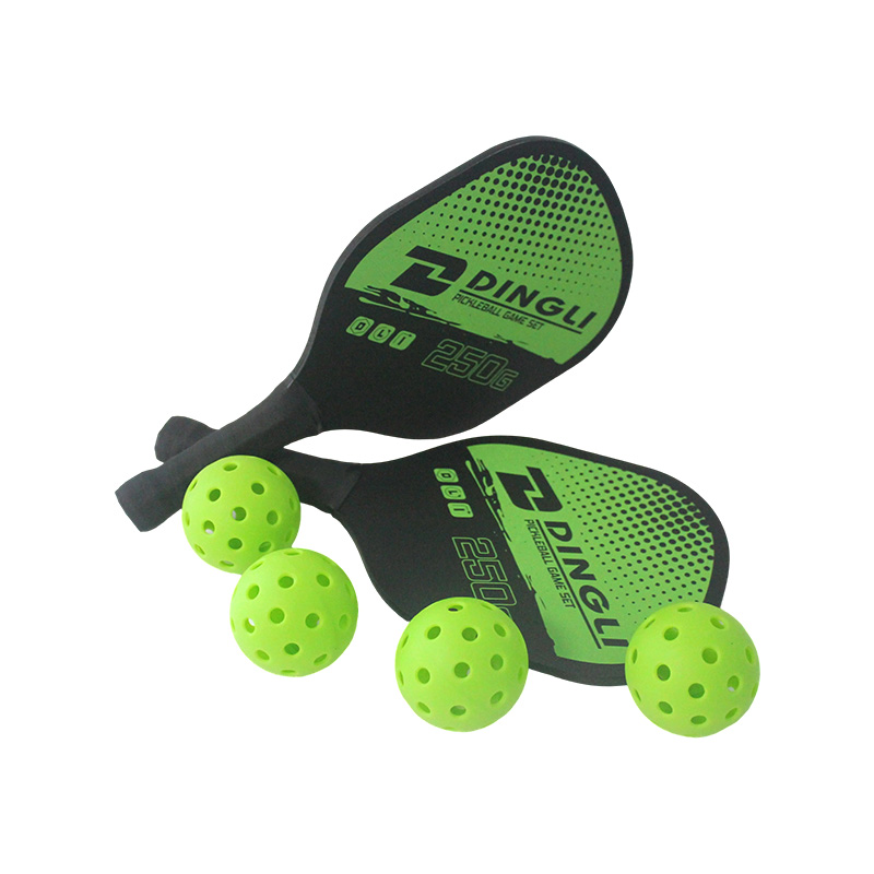 Pro-Grade Pickleball Set med halkfria handtag