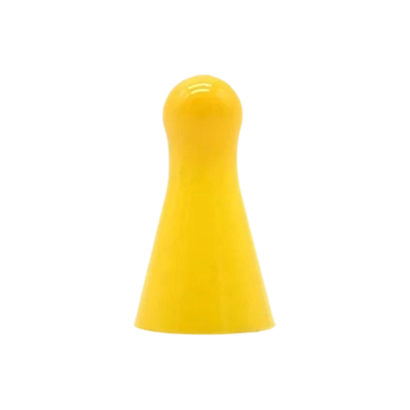 Flerfärgade Ludo-bönder i plast