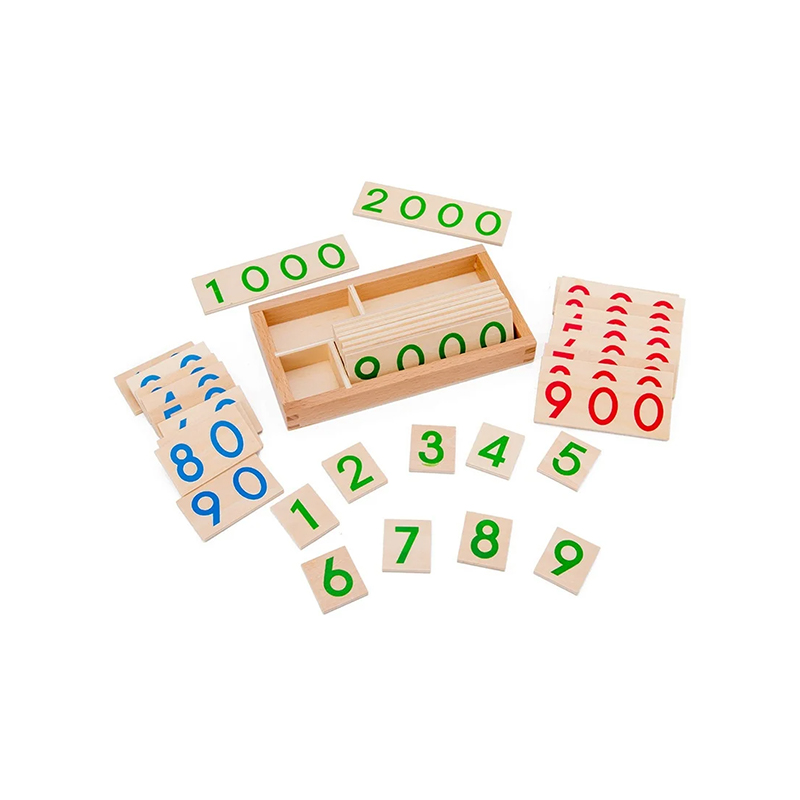 Montessori numeracy modulär träset