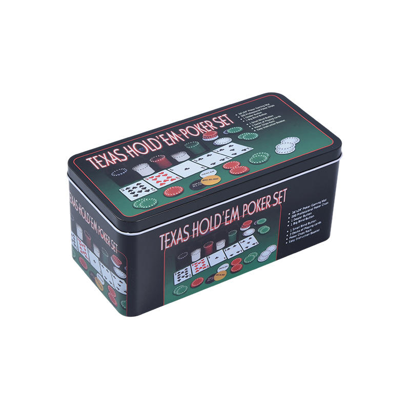 Kasinoklassutrustning 200-chip pokerset