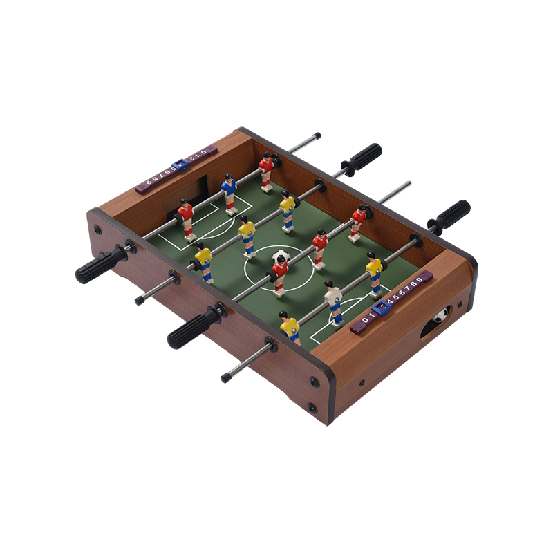 Mini fotbollsbord i trä