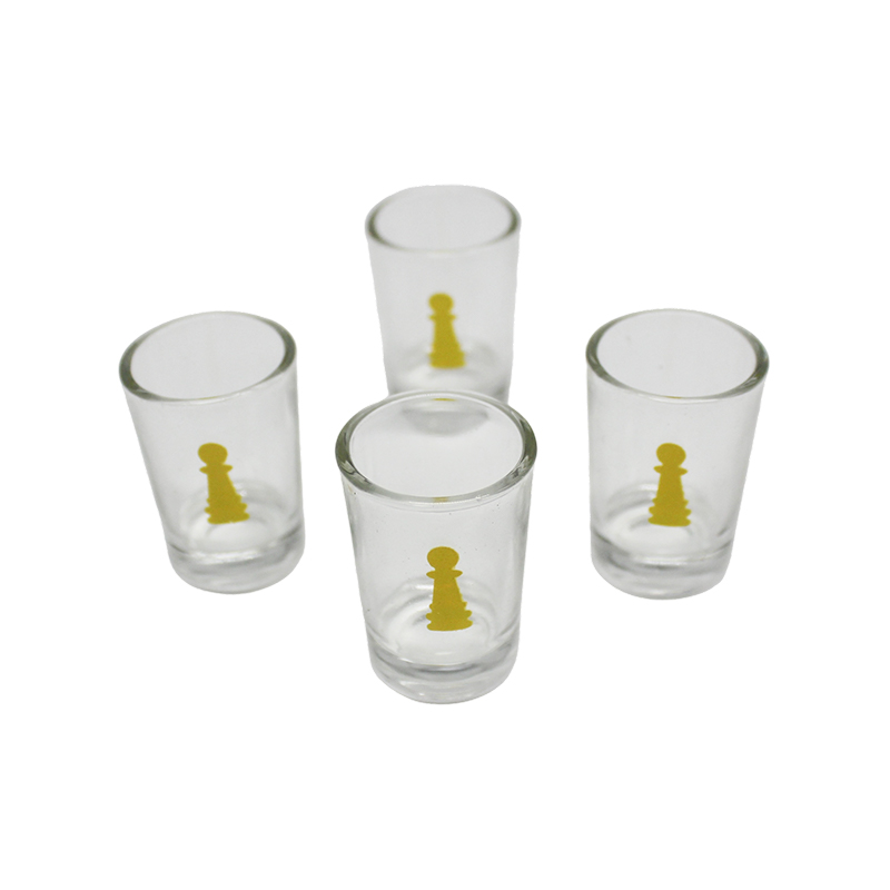 Crystal Ludo Drinking Game Set
