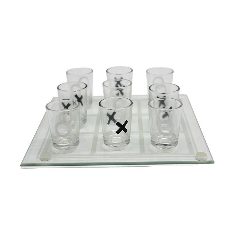 Pub-stil underhållning glas XO schackset