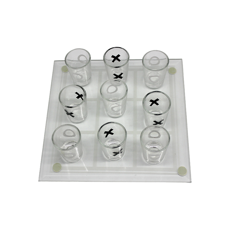 Pub-stil underhållning glas XO schackset
