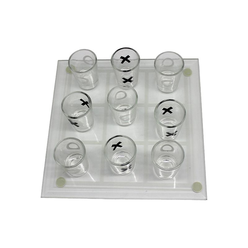 Pub-stil underhållning glas XO schackset