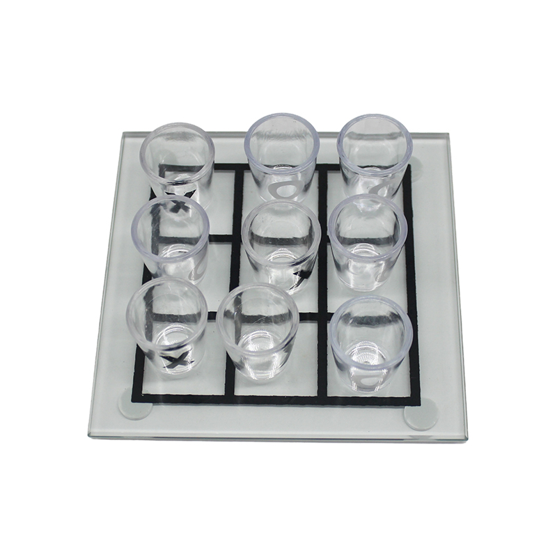 Pub-stil underhållning glas XO schackset