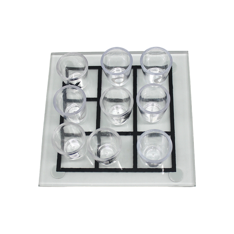 Pub-stil underhållning glas XO schackset