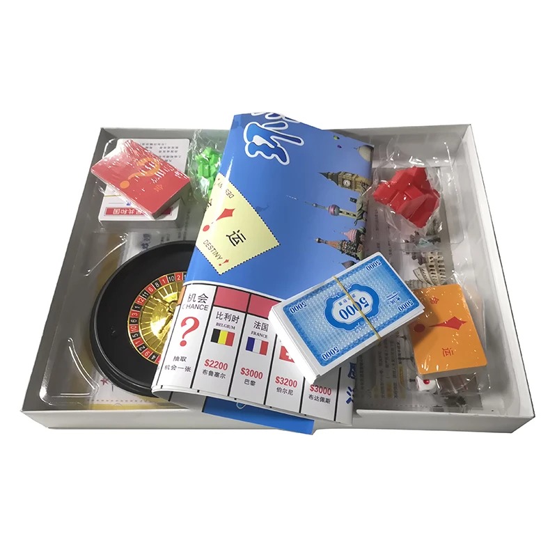 Anpassad brädspelssamling - Multi-Theme Family Gaming Set
