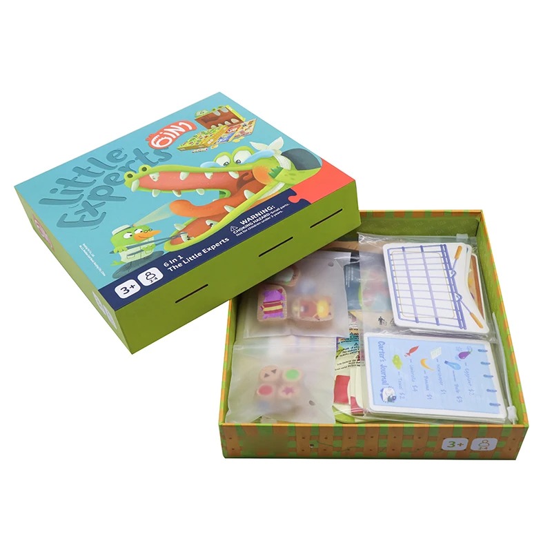 Anpassad brädspelssamling - Multi-Theme Family Gaming Set