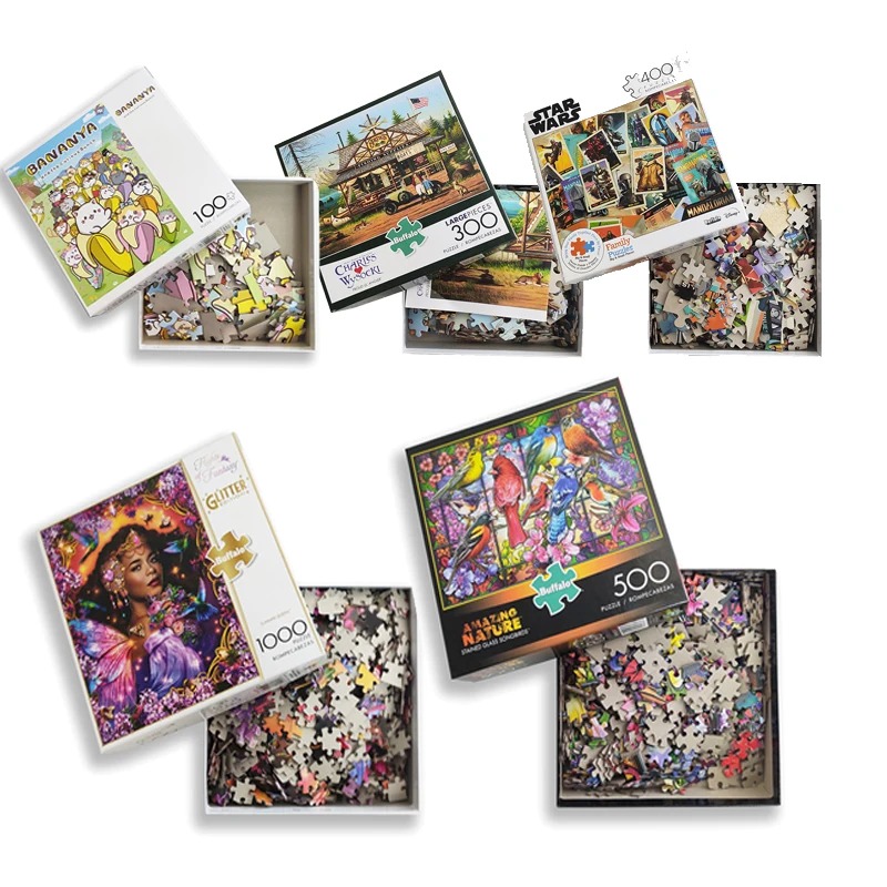 Flerfärgad pusseluppsättning - Classic Jigsaw Accessories Collection