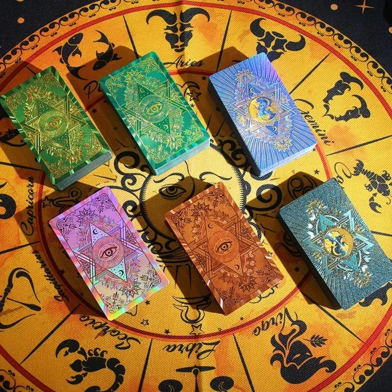 Zodiac-tema Collectible Edition - Mystic's Treasure Tarot & Crystal Set