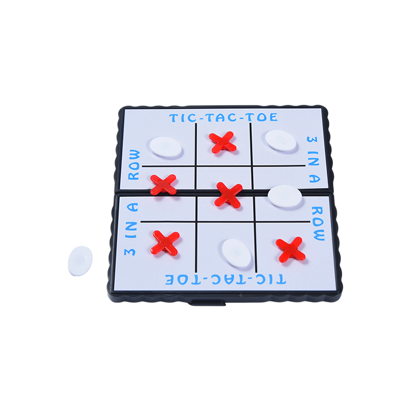 Magnetic Foldable Tic-Tac-Toe Game - Compact Travel Edition