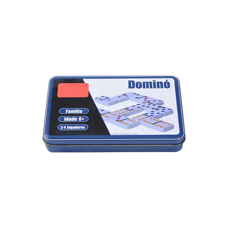 Portable Iron Case Edition - Taktil kedjereaktion Domino Kit