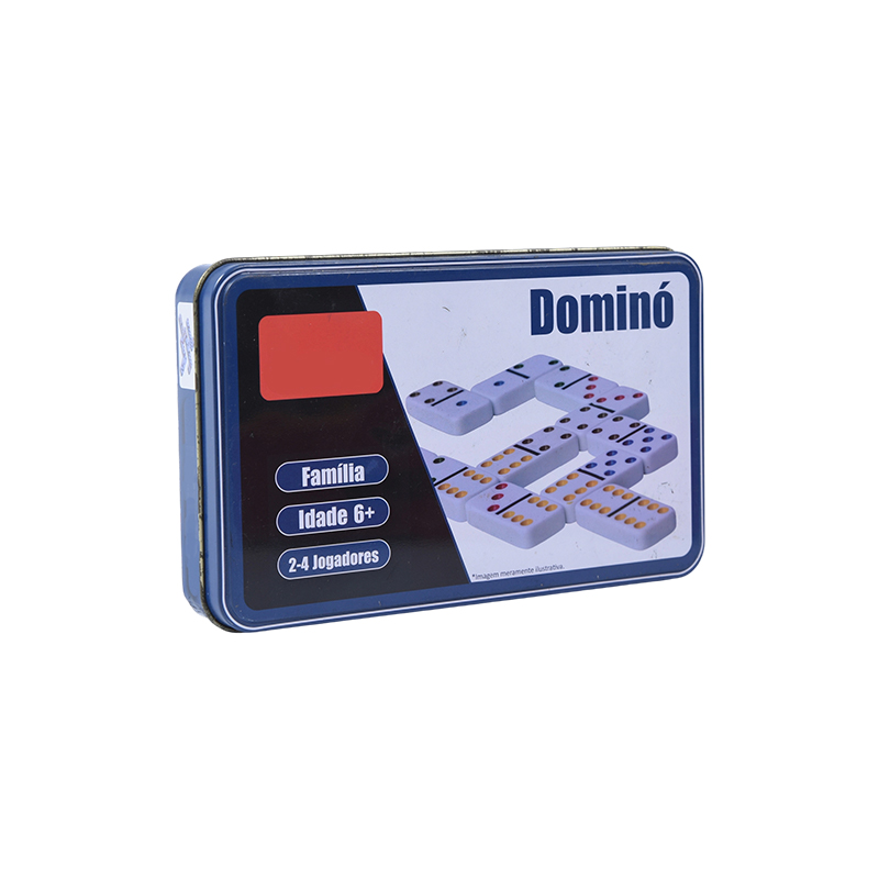 Portable Iron Case Edition - Taktil kedjereaktion Domino Kit