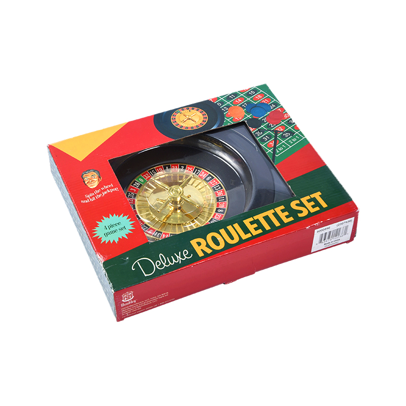 Deluxe Roulette Set – 4-delat spelset i livfull förpackning