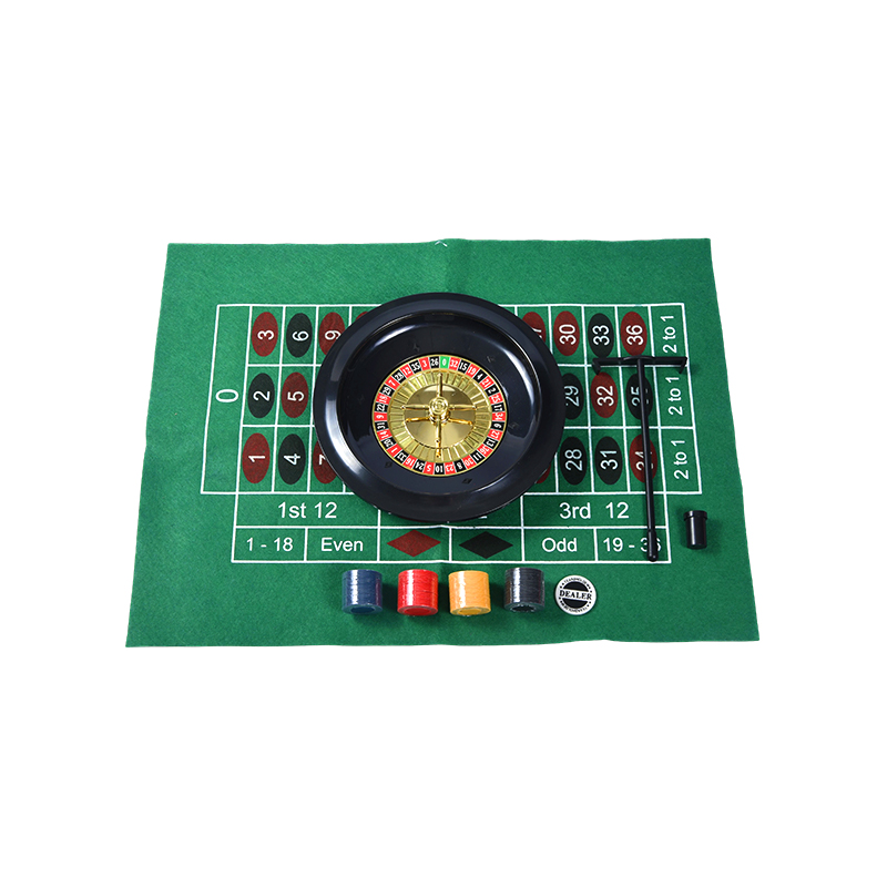 Deluxe Roulette Set – 4-delat spelset i livfull förpackning