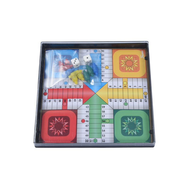 Klar akrylfodral Classic Ludo Game