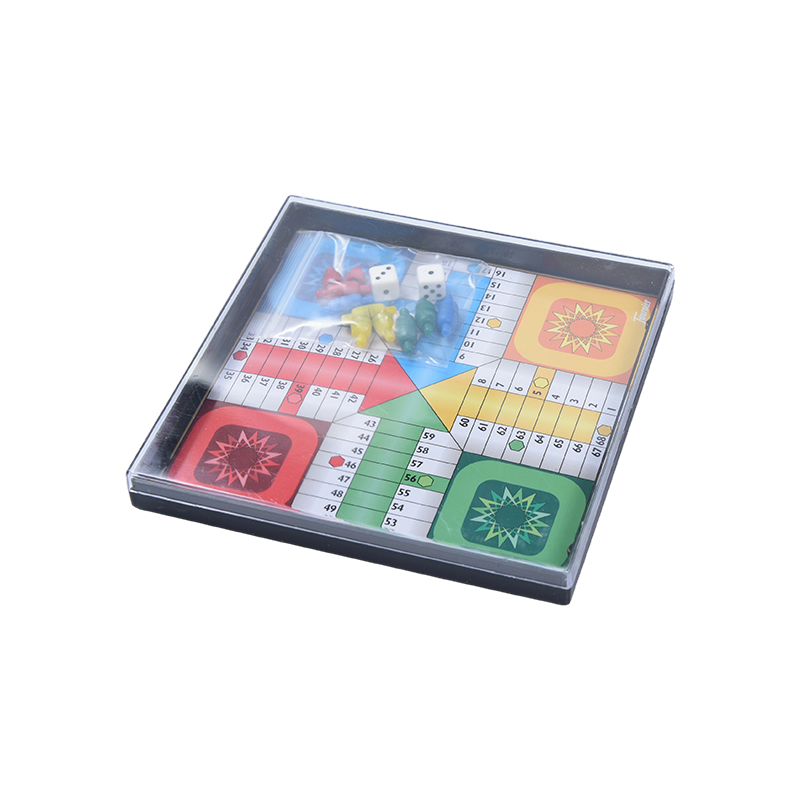 Klar akrylfodral Classic Ludo Game