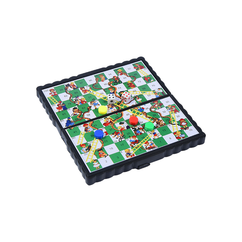 Portable Family Edition Classic Magnetic Snakes and Ladders Game