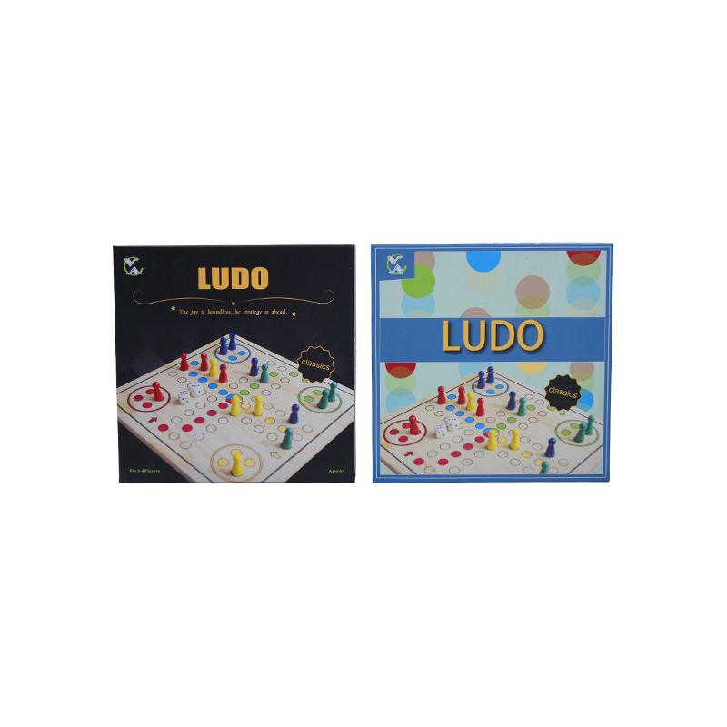 Family Entertainment Edition Klassiskt LUDO träbrädspel