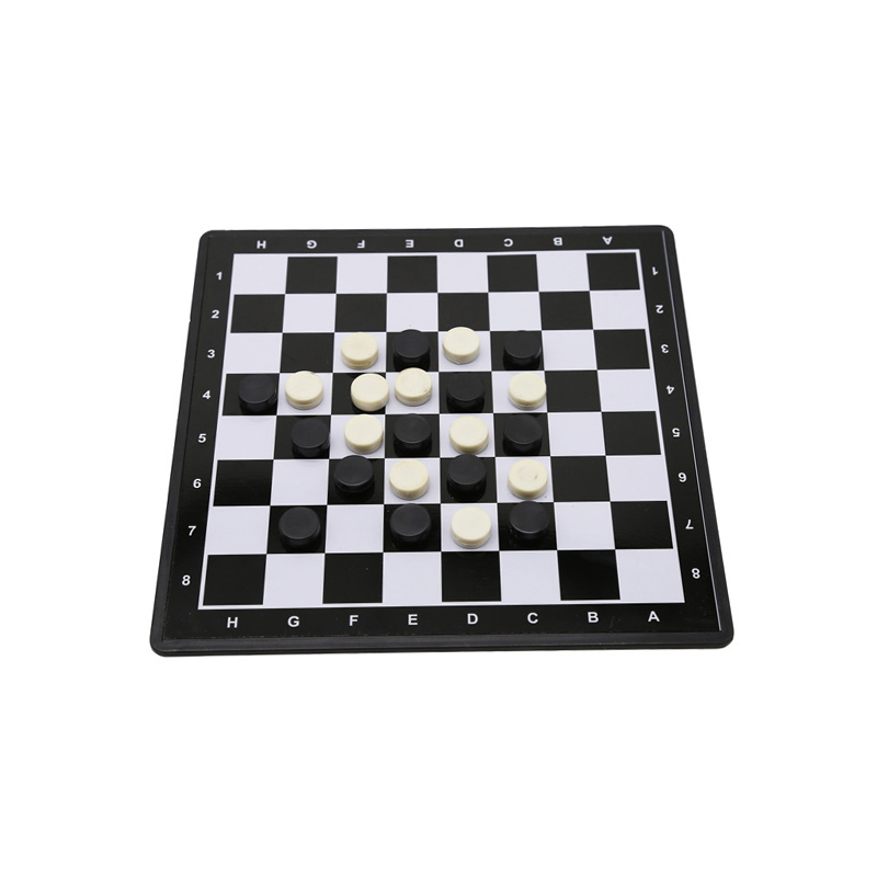 Klassiskt flerspelsuppsättning - Combo schack, domino, poker och dam