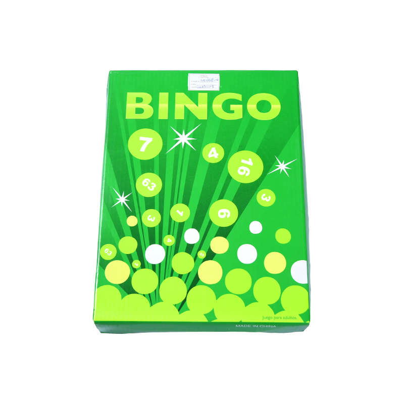 Komplett med alla viktiga komponenter Klassiskt BINGO-spelset