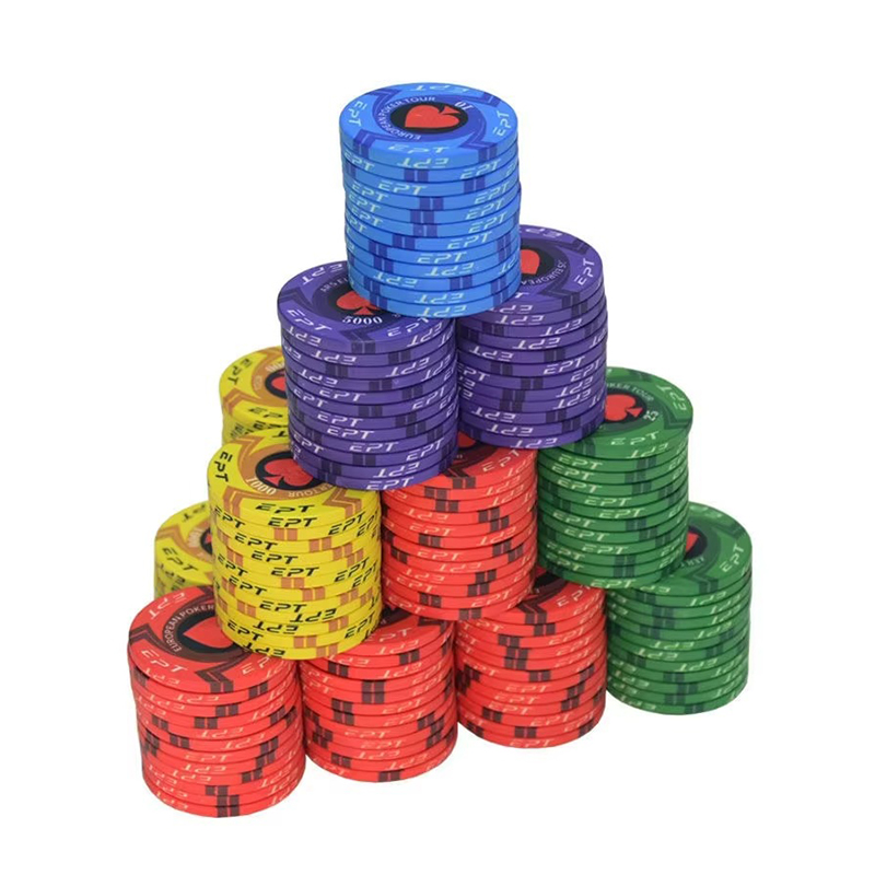 Anpassade keramiska pokermarker - Premiumkvalitet för en autentisk kasinoupplevelse