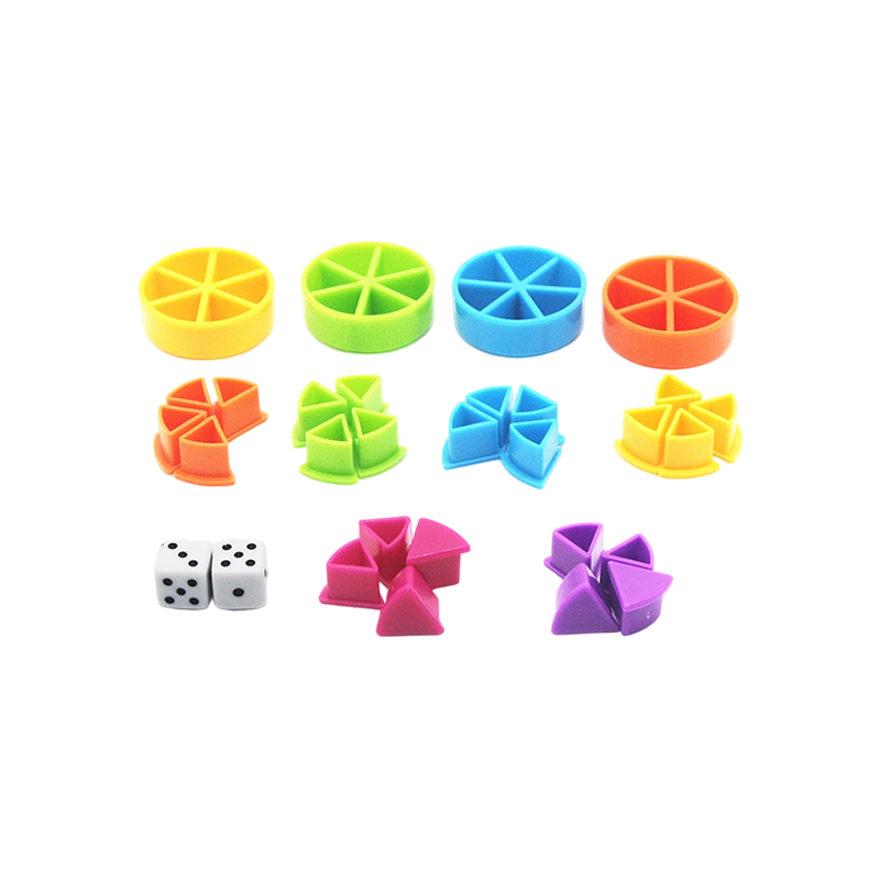Rainbow Fraction Manipulative Set - Färgkodat inlärningsverktyg