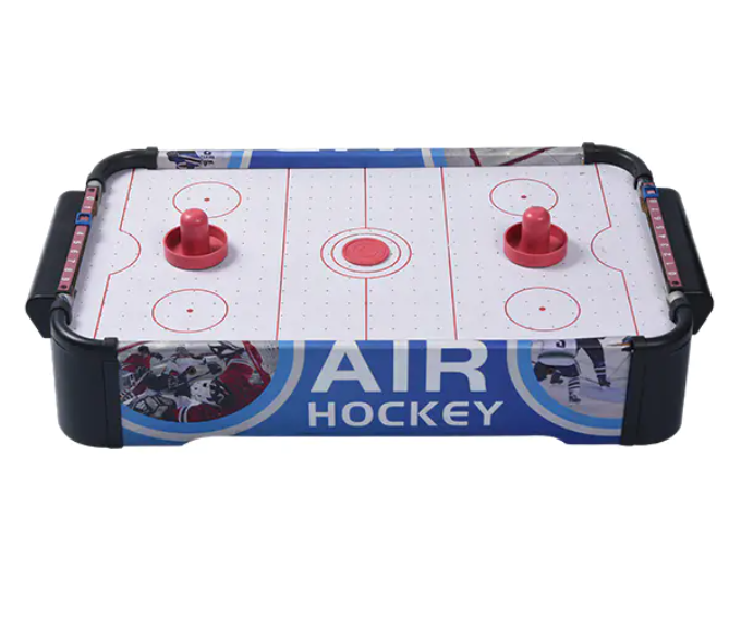 Nybörjarguide: Hur spelar man ett bordsset med mini Air Hockey?