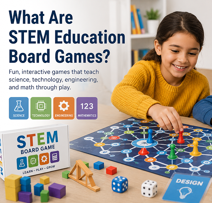 Vad är STEM Education brädspel?